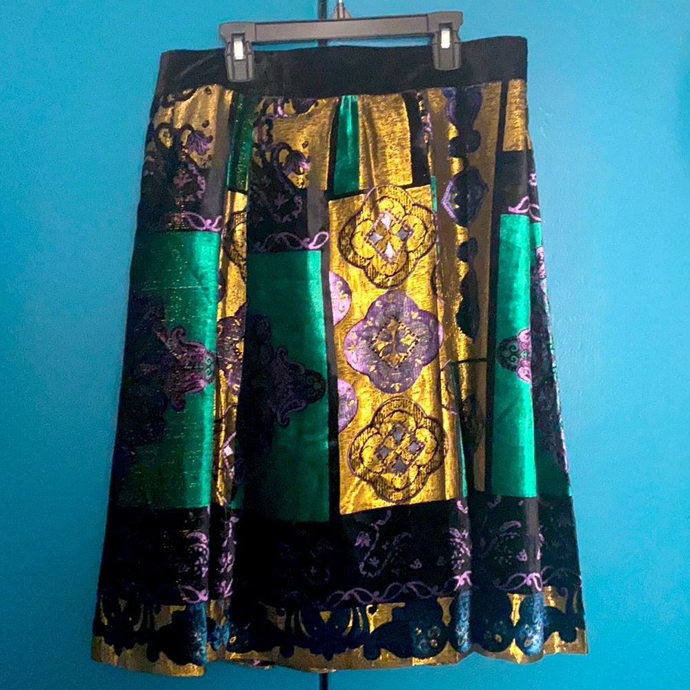 Spectacular Vintage Velvet Entro Skirt